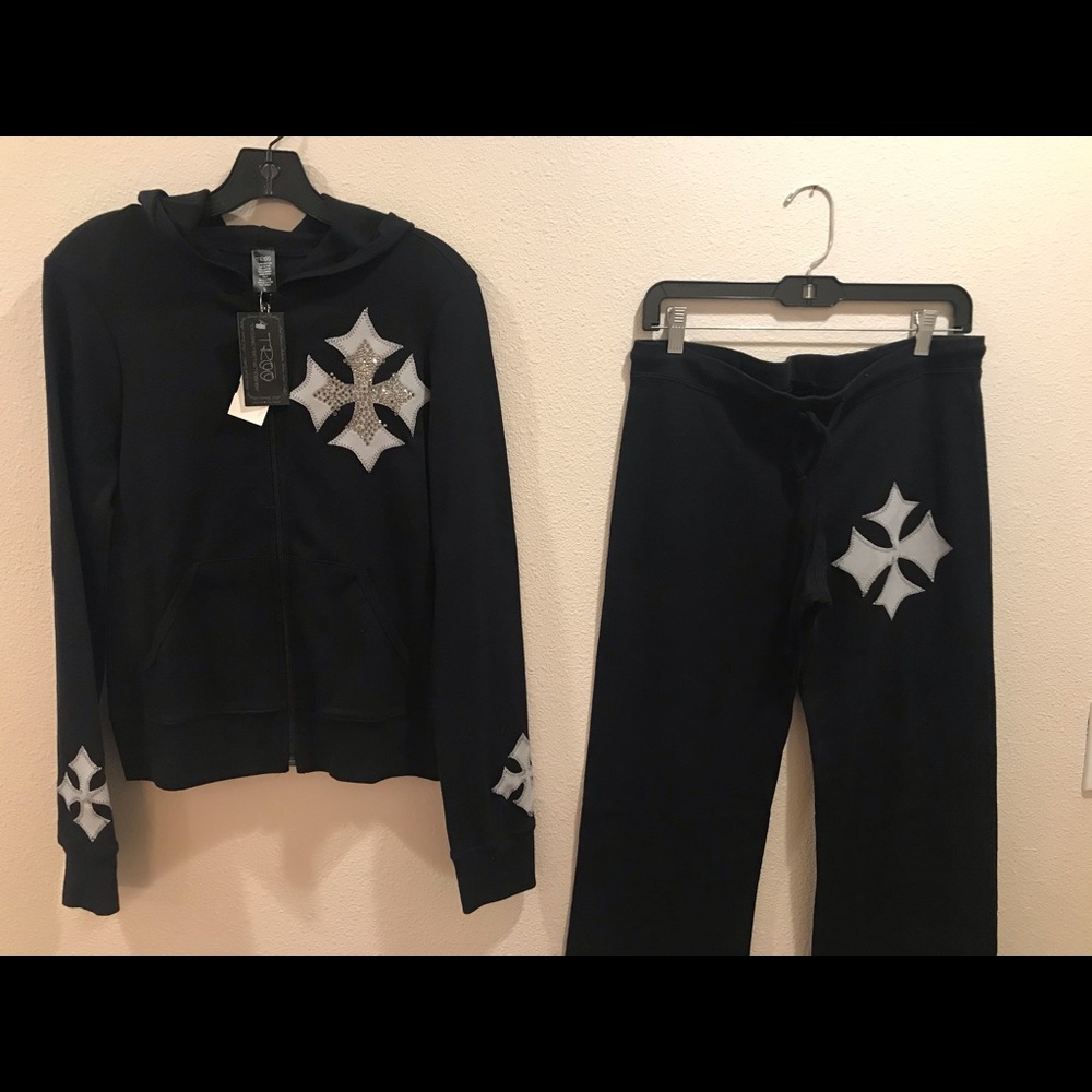 Troo Black Tracksuit NWT